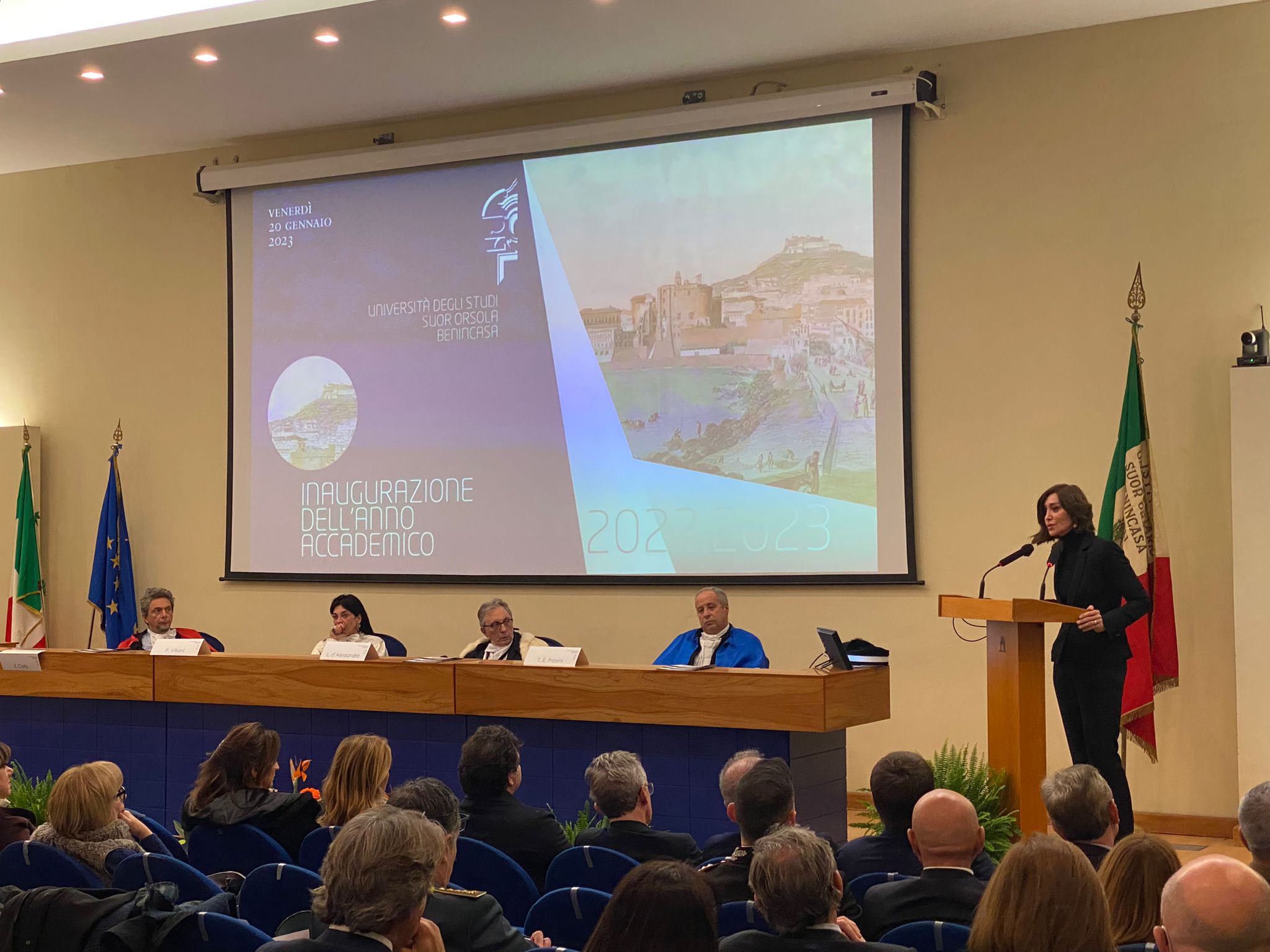 Il Ministro dell’Università e della Ricerca all’inaugurazione dell’anno